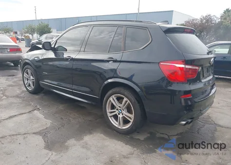 2011 BMW X3 xDrive35I из США, поврежденный, VIN 5UXWX7C51BL734152